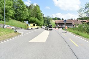 Übersicht Verkehrsunfall in Niederteufen