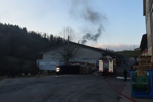 Brand einer Produktionsmaschine in Herisau.