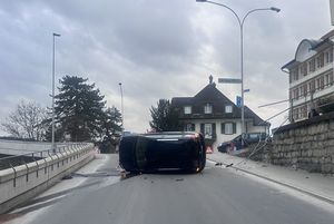 Totalschaden nach Selbstunfall in Herisau