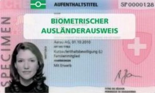 Zum biometrischer Ausländerausweis