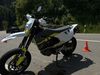 Motorrad nach Verkehrsunfall in Reute