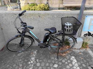 E-Bike des Selbstunfalls in Teufen.