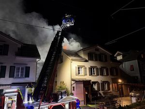 Die Feuerwehr rückte sofort aus.