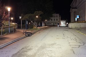 Selbstunfall mit E-Bike in Heiden