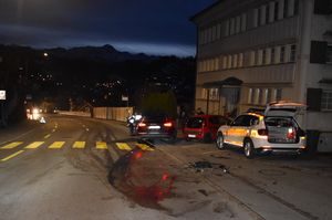 Beim Verkehrsunfall in Herisau entstand Sachschaden.