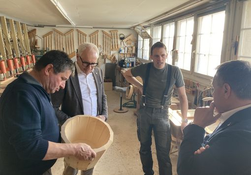 Eine der letzten Weissk&uuml;fereien der Schweiz