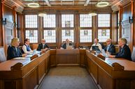Ausserrhoder Regierungsrat während Sitzung
