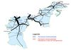 Kantonsstrassennetz mit den Hauptangaben des durchschnittlichen täglichen Verkehrs 2017