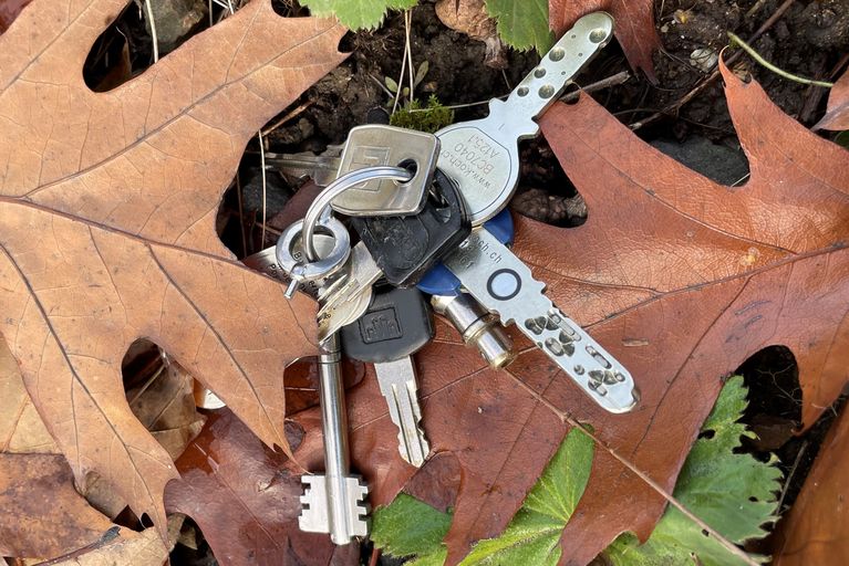 Symbolbild verlorener Schlüsselbund.