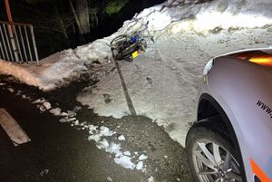 Sturz mit dem Mofa in Trogen.