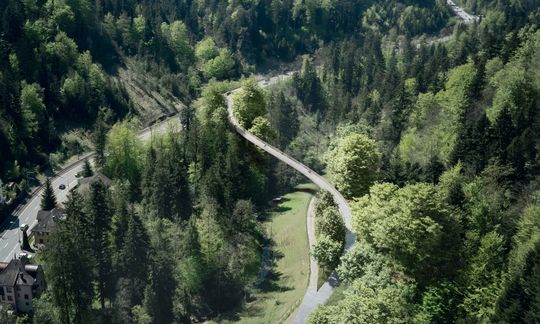 Siegerprojekt "linea silens" (Urheber: OVI Images GmbH).