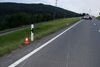 Ein Motorradfahrer erlitt bei einem Selbstunfall in Gais schwere Verletzungen.