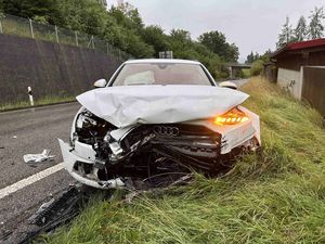 Unfallfahrzeug