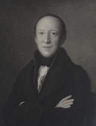 Portraitzeichnung von Johann-Conrad Honnerlag