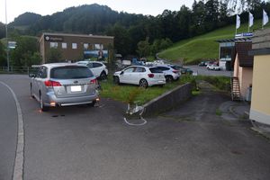 Ansicht der Unfallstelle.