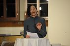 Verleihung des Kantonalen Kulturpreises 2013 an Rosmarie Nüesch-Gautschi, Laudatio von Astrid Staufer, Bild: Toni Küng