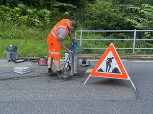 Die Zustandsüberprüfung der Wolftobelbrücke in Reute zeigt Sanierungsbedarf.