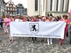 Der Frauenstreik 2019 eine klare Botschaft zu 30 Jahren Frauenstimmrecht