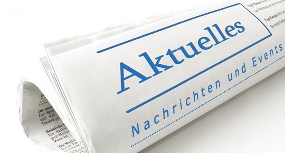 Zeitung mit dem Titel Aktuelles